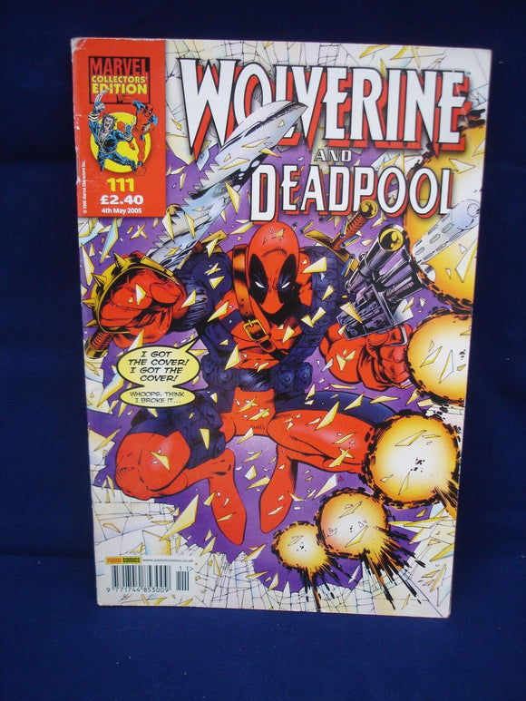 Marvel Comic - Wolverine and Deadpool - # 111 - 4 May 2005 -