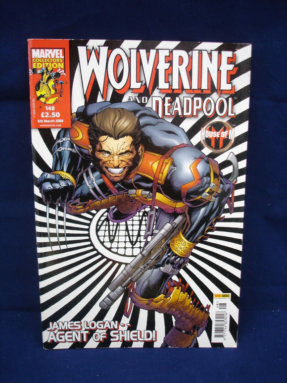 Marvel Comic - Wolverine and Deadpool - # 148 - 5 Mar 2008 - James Logan