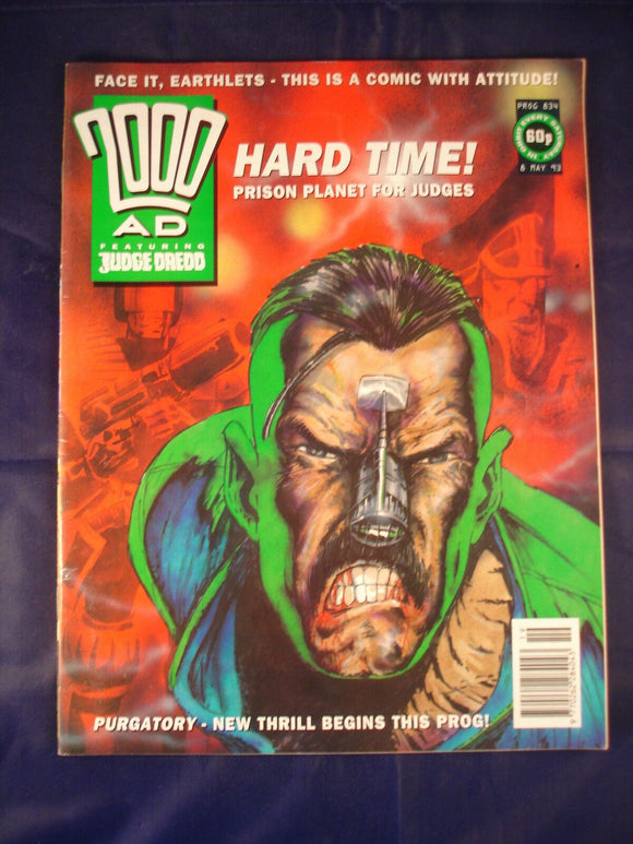 2000AD comic - Prog 834