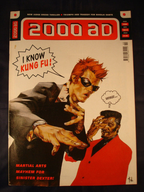 2000AD comic - Prog 1190