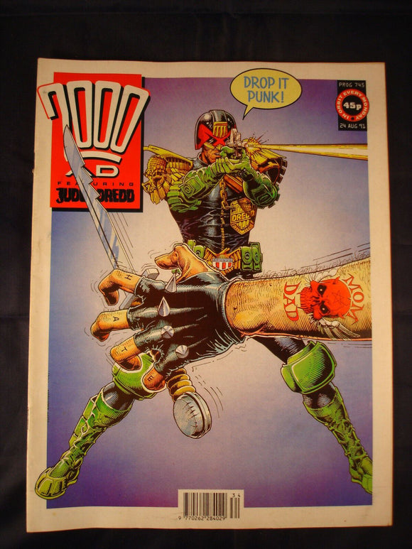 2000AD comic - Prog 745