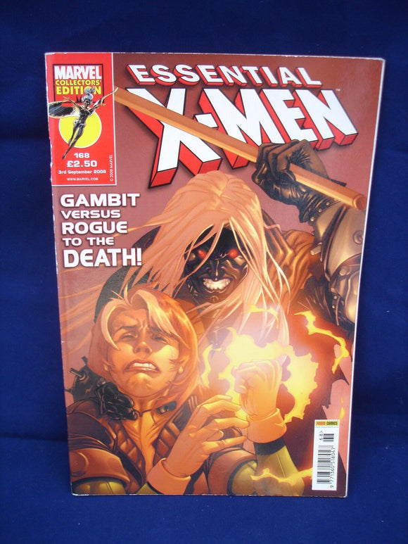 Marvel Comic - Essential X-Men - # 168 - 3rd Sept 2008 - Gambit Vs Rogue