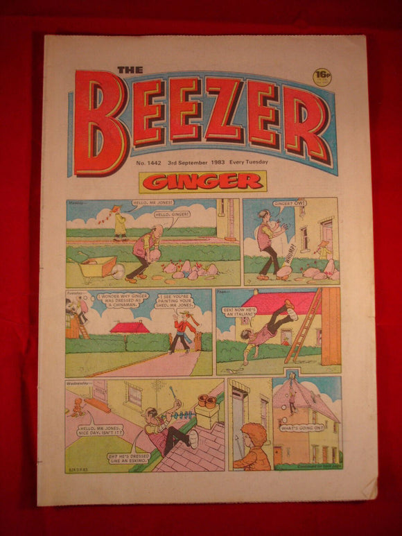 Beezer Comic - 1442 - 3rd September 1983