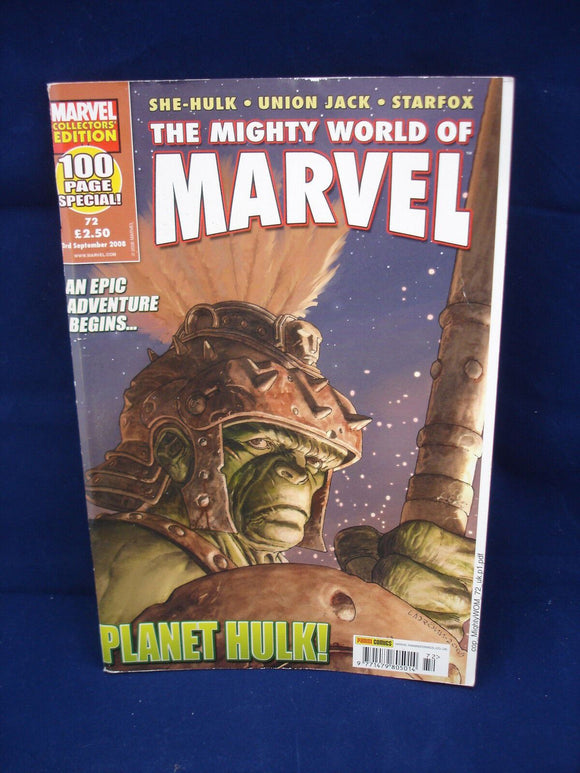 Marvel Comic - Mighty world of Marvel - # 72 - 3 Sep 2008 - Planet Hulk