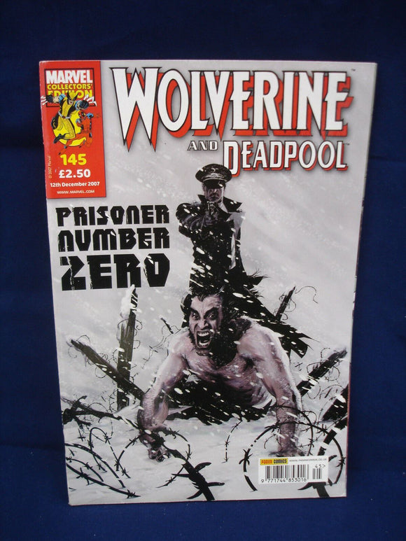 Marvel Comic - Wolverine and Deadpool - # 145 - 12 Dec 2007 - Prisoner zero