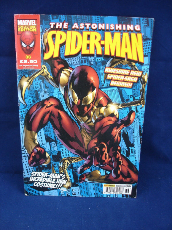 Marvel Comic - The astonishing Spider-man - 36 - 3rd sept 2008