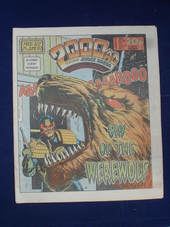 2000AD Comic - Prog 322  - (P1)