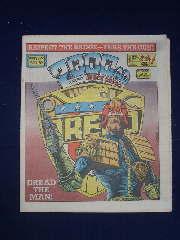 2000AD Comic - Prog 443  - (P1)