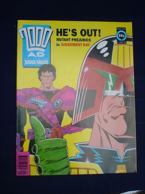 2000AD Comic - Prog 794  - (P1)