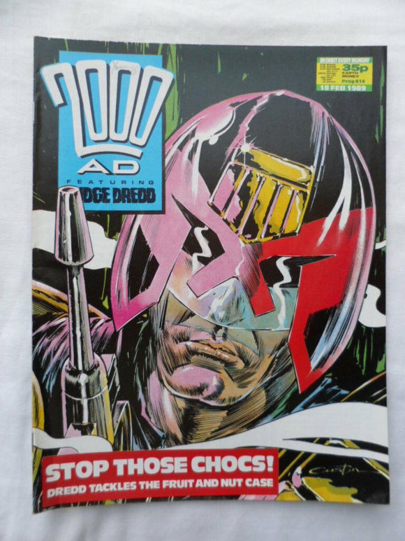 2000AD British Comic - Prog 614