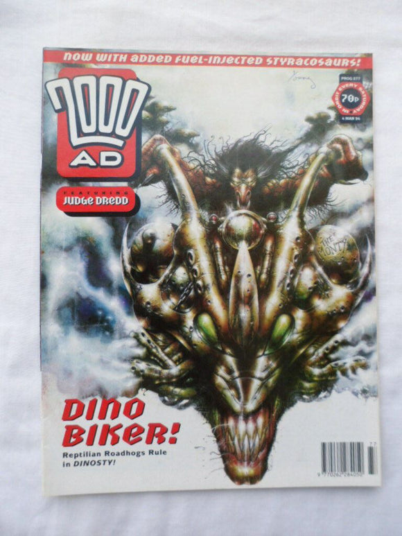 2000AD British Comic - Prog 877