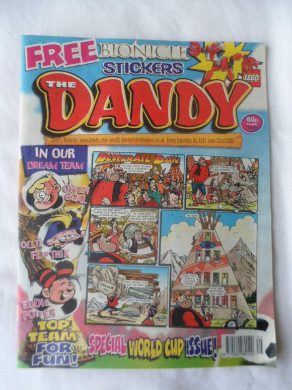 Dandy British Comic # 3161 - 23 June 2002