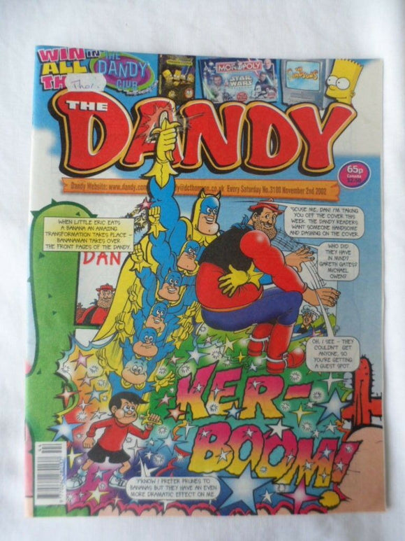 Dandy British Comic # 3180 - 2 November 2002