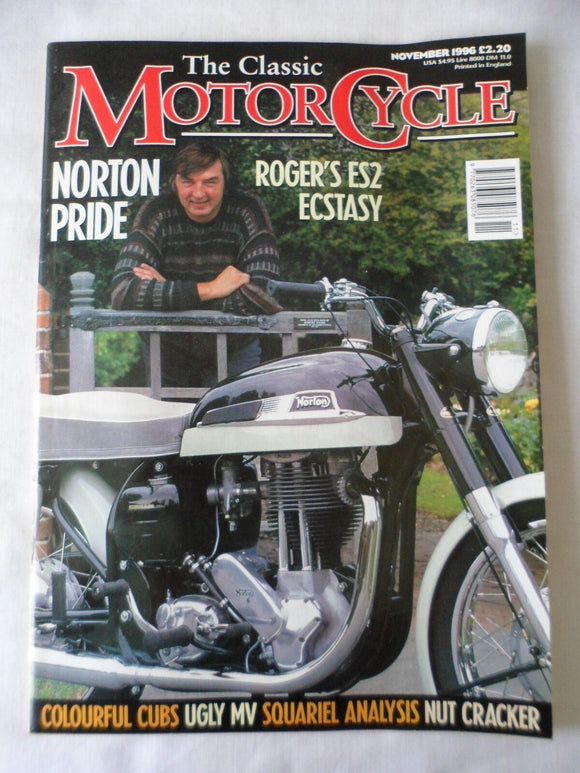 The Classic Motorcycle - November 1998 - Norton - ES2 - MV - Squariel