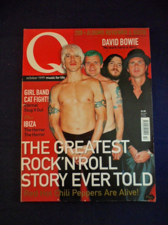 Q magazine - October 1999 - Red hot chilli peppers