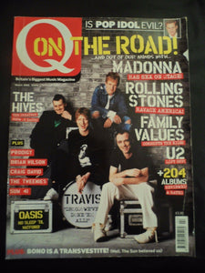 Q magazine - March 2002 - Contents shown in pictures