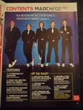 Q magazine - March 2002 - Contents shown in pictures