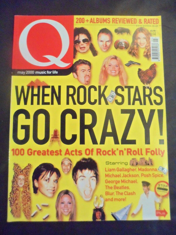 Q magazine - May 2000 - Contents shown in pictures