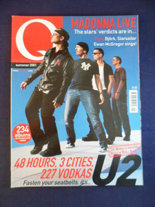 Q magazine - Summer 2001 - Madonna - U2