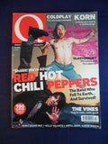 Q magazine - July 2002 - Red hot Chilli Peppers