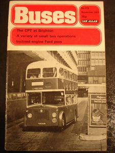 Buses Magazine November 1977 CPT at Brighton, Ford PSVS