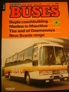 Buses Magazine March 1982 - Merlins in Mauritius