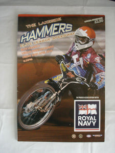 Lakeside Hammers Programme  - 23rd April 2010 - Swindon Robins