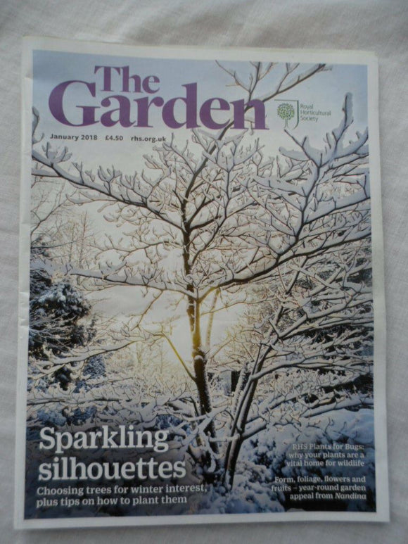 The Garden magazine - January 2018 -  Sparkling silhouettes