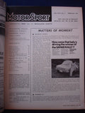 Motorsport Magazine - February 1970