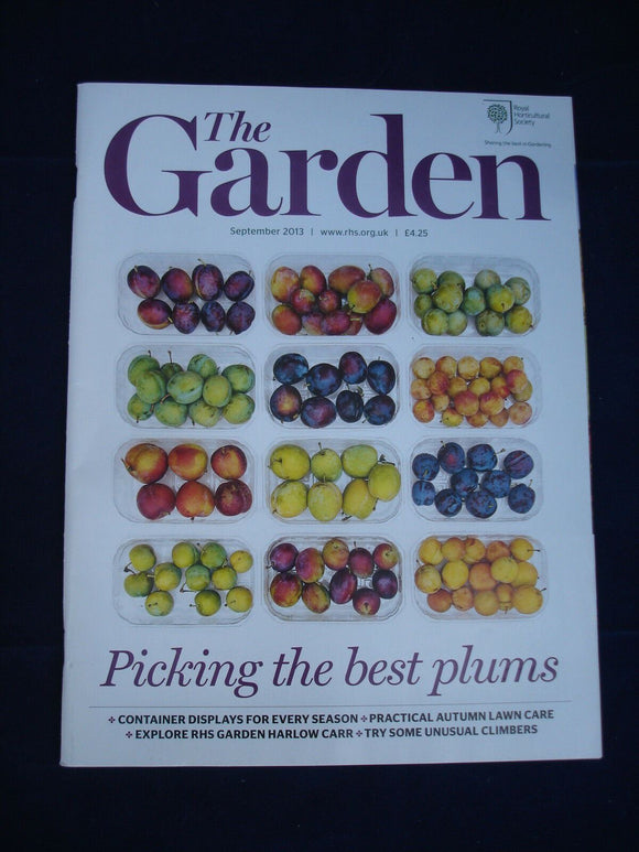 RHS The Garden magazine - September 2013 - Picking the best plums