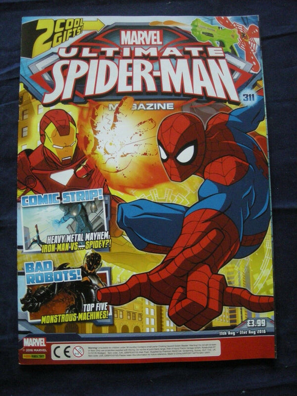 Marvel Ultimate Spider-man Magazine  - 311 - 11 - 31 August 2016