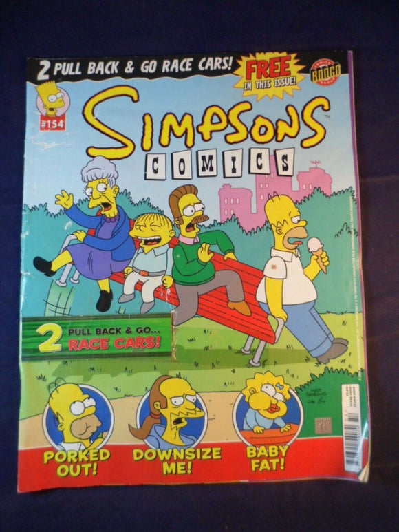 Simpsons UK Comics - Bongo - # 154