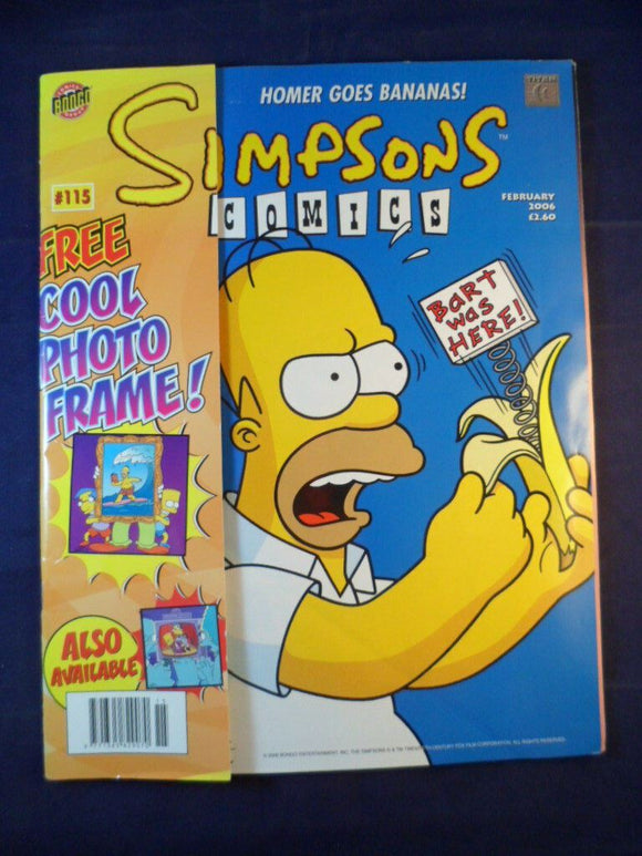 Simpsons UK Comics - Bongo - # 115 A