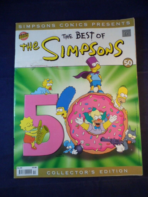 Simpsons UK Comics - the best of the simpsons -  Bongo - # 50