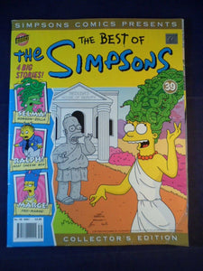 Simpsons UK Comics - the best of the simpsons -  Bongo - # 39