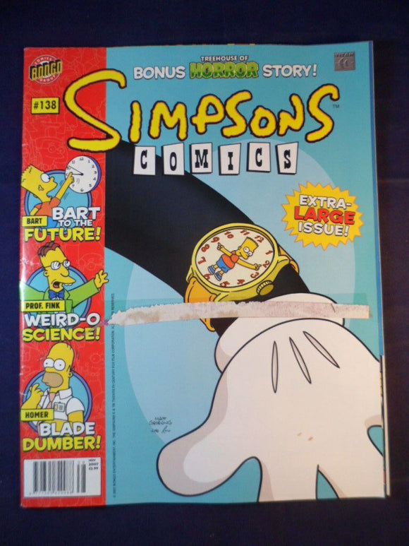 Simpsons UK Comics - Bongo - # 138