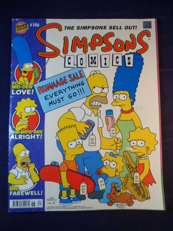 Simpsons UK Comics - Bongo - # 146