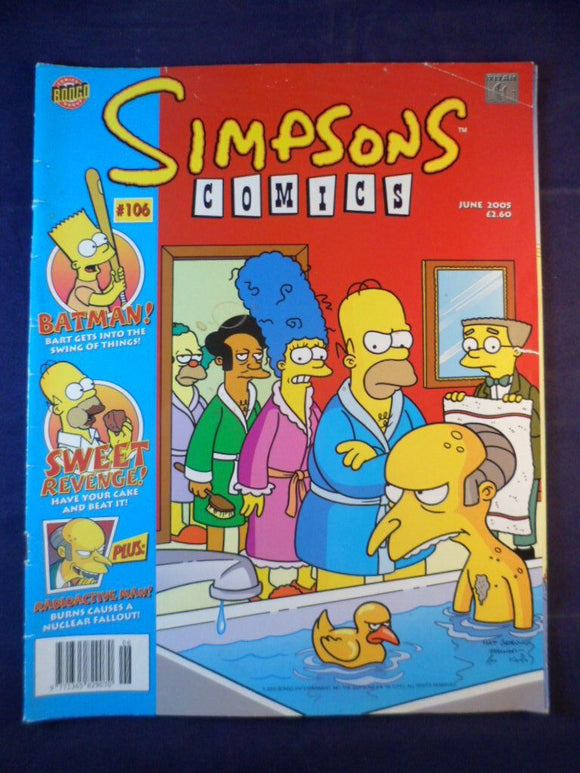 Simpsons UK Comics - Bongo - # 106