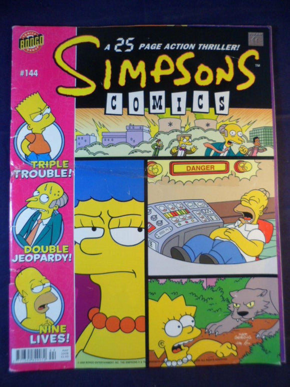 Simpsons UK Comics - Bongo - # 144