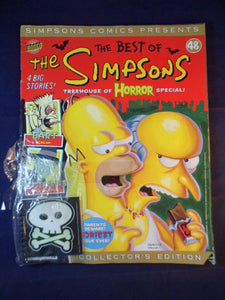 Simpsons UK Comics - the best of the simpsons -  Bongo - # 48