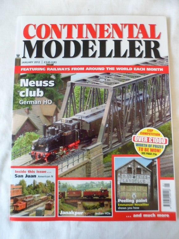 Continental  modeller - January 2012 - How to model peeling paint