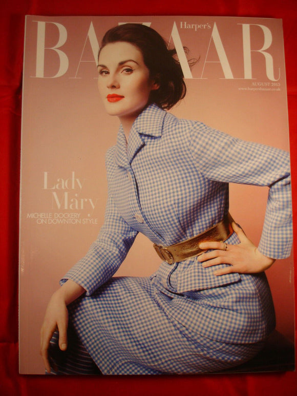 Harper's Bazaar August 2013 - Michelle Dockery