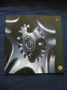 MG MGF Car brochure