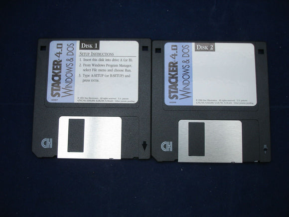 Stacker 4.0 windows and Dos - untested