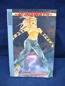 Runaways Teenage Wasteland book style graphic novel Marvel