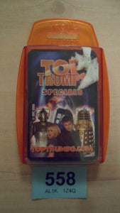 Top Trumps card game - Doctor Who - 558