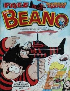 Beano British Comic - # 3009 - 18 March 2000