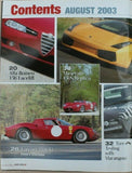 Auto Italia Magazine - August 2003 - Lamborghini Gallardo