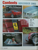 Auto Italia Magazine - November 2003 - Alfetta - Aurelia B24s