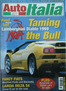 Auto Italia Magazine - March 1999 - Lamborghini Diablo